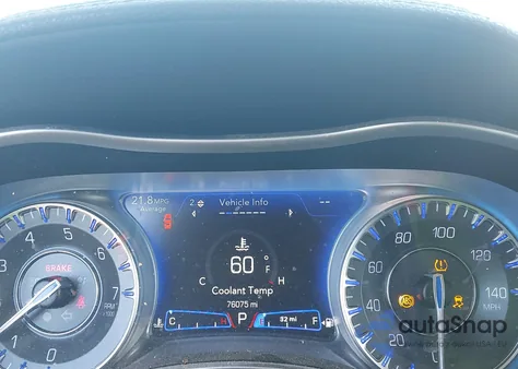 2022 Chrysler 300 Touring L z USA, uszkodzony, nr VIN 2C3CCADG9NH162976